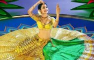 प्रज्ञाले लगाइन् १४ किलोको सुनको लेहेंगा
