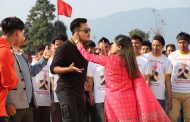 रंगशालामा खिचियो 'सेन्टी भाइरस'को गीत